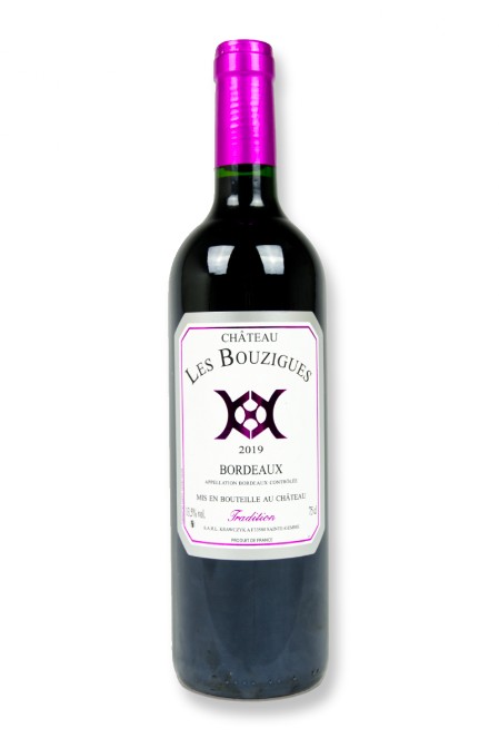 Flasche Bordeaux Rotwein